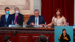 El «Usted tuvo 4 años para hablar» de Alberto Fernández fue para Mario Negri