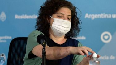 La ministra de Salud