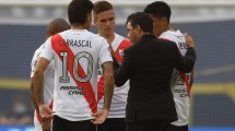 Imagen de Gallardo habló de la línea de 5 de Boca y de la ausencia de Cardona