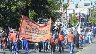 Los profesionales del sistema público no logran respuestas a su reclamo (Yamil Regules)