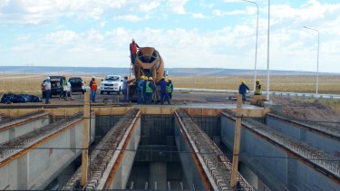 El futuro puente que estará en la intersección de la ruta 22 con la 237. (Foto: gentileza)