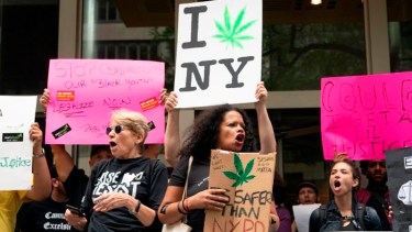 El estado de Nueva York aprobó el uso recreativo de la marihuana.