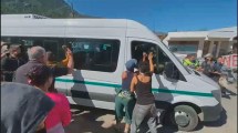 Imagen de Fernández agradeció los mensajes de «solidaridad» y adjudicó la violencia a «algunos pocos»