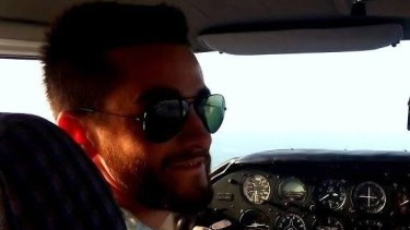 Apenas detectó el problema, Martín comenzó a buscar alternativas para aterrizar. (foto: gentileza Facebook-archivo)