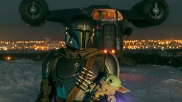 Fans de Star Wars recrean la nave de «The Mandalorian» en Siberia