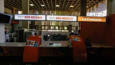 Así quedaron las instalaciones de RÍO NEGRO, en la sede de Roca.-
