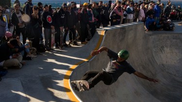 En la competencia del fin de semana hubo participantes de Puerto Madryn, Córdoba, Buenos Aires, Cutral Co, Lago Puelo, Esquel, El Bolsón, Villa La Angostura y San Martín de los Andes. Foto: Marcelo Martínez