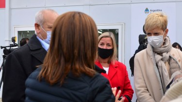 La presidenta del bloque de legisladores del Frente de Todos pidió a Carreras que aplique medidas restrictivas ante el avance del coronavirus. Foto; Alfredo Leiva
