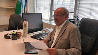 Di Giácomo estaba trabajando de manera remota, para evitar contagiarse. Foto: gentileza El Parlamentario.-