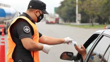 Frederic afirmó que se secuestraron dos autos que no cumplían con las normas. (Foto: @SeguridadPSA)