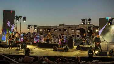 Epecuén, el pueblo elegido por Los Fundamentalistas. Fotos: Télam