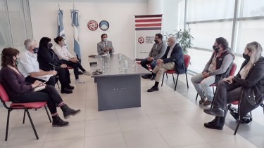 La mesa de mediación propuesta por el fiscal José Gerez. (Archivo)