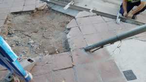 Arreglos en cordones y rampas de acceso en distintos sectores de Roca