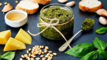 Imagen de Audio receta de pesto con productos regionales