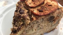 Imagen de Esta torta de manzanas sin azúcar la rompe
