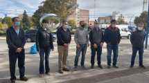 Imagen de De Angeli de visita por el Alto Valle y en apoyo a la precandidatura de Tortoriello