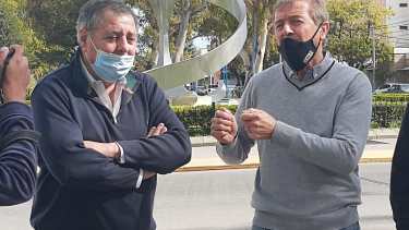 De Angeli visitó la región en apoyo a la precandidatura a diputado nacional de Aníbal Tortoriello.