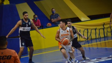 Dupuy fue el goleador del equipo de Patagones. Foto: Prensa Atenas.