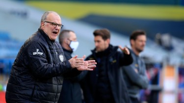 Leeds ganó y en la próxima visita al Manchester City. (Foto: AP)