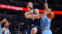 Imagen de Cómo jugó Campazzo en la victoria de Denver ante Memphis por la NBA