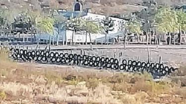 El campo se encuentra al norte del barrio Puente Cero, en el límite entre Roca y Cervantes. Foto Gentileza.