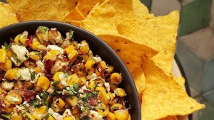 Dip de choclo a la mexicana imperdible