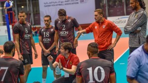 Camilo Soto logró otro título en el vóley de Qatar