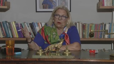 Elisa Carrió: "Macri tiene muchas coincidencias con (Javier) Milei y no sé a dónde llegan las encuestas, sinceramente”.