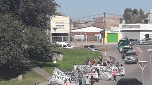 Denuncian que cobraron cero peso producto de la protesta de salud en Centenario