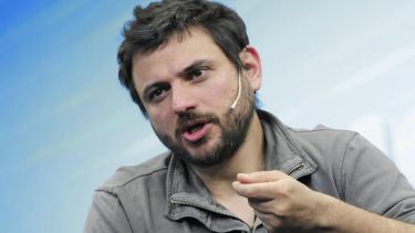 Juan Grabois se mostro crítico con la familia Kirchner. 