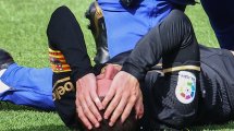Imagen de Tremenda patada a Messi en la victoria de Barcelona