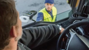 Los nuevos alcotest que incorporó la municipalidad de Bariloche no tienen boquilla. Imagen gentileza