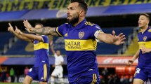 Imagen de Con Tevez como figura, Boca le ganó a Santos: mirá los goles