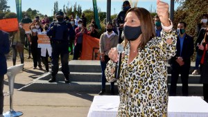 Una manifestación de Asspur alteró los ánimos de Carreras