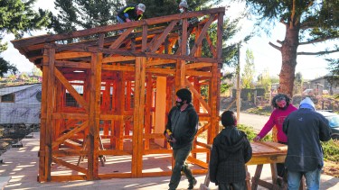 El costo de construcción baja a medida que se industrializa la fabricación. Foto: Chino Leiva