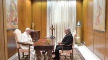 Imagen de Alberto Fernández, sobre el encuentro con el Papa: «me expresó su idea de apoyarnos en todo lo que pueda»