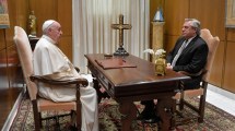 Imagen de Alberto Fernández se reunió a solas con el papa Francisco en el Vaticano