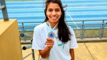 Escudero competirá el domingo por la tarde en los 800 metros.