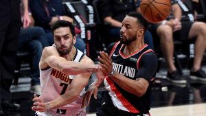 Los Nuggets de Campazzo perdieron y Portland les empató la serie de playoffs