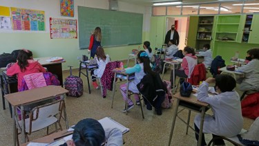 Los chicos extrañan la escuela tal como la vivían antes de la pandemia. Fotos Juan Thomes.