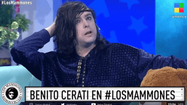 Benito Cerati recordó a su padre, al visitar América. 