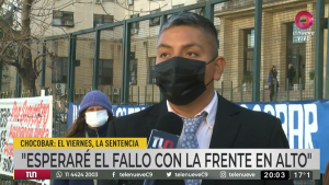 «Actué como tenía que actuar, como a mí me enseñaron», dijo Chocobar