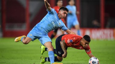 El Tuti Del Prette ya le hizo un gol a Independiente en Avellaneda por la segunda fecha.