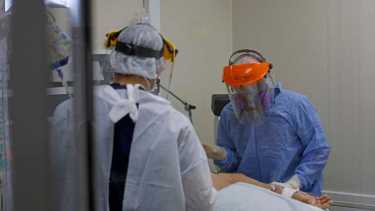 De las 51 camas de terapia de Roca ayer había solo tres. Foto: Juan Thomes