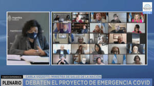 El Senado firmó el dictamen del proyecto de ley de emergencia Covid que regula las clases
