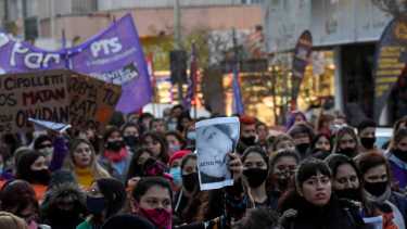 En Cipolletti hubo una marcha para pedir justicia el 17 de mayo. Foto Florencia Salto.
