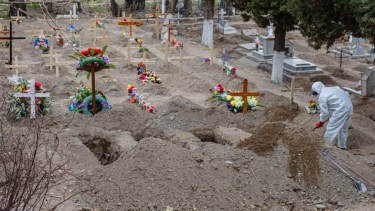 Los restos del pequeño fueron trasladados al osario del cementerio. (foto: archivo)