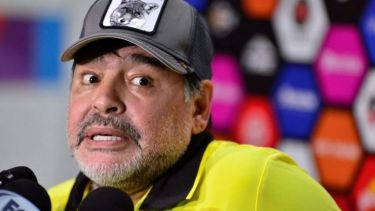 Maradona murió el pasado 25 de noviembre, tras descompensarse por una insuficiencia cardíaca.-