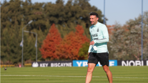 La Selección entrenó con plantel casi completo