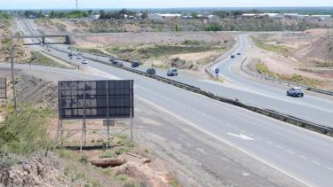 Desde hoy y hasta el jueves se realizarán trabajos sobre los rulos de la Ruta 7. (Archivo Juan Thomes).-